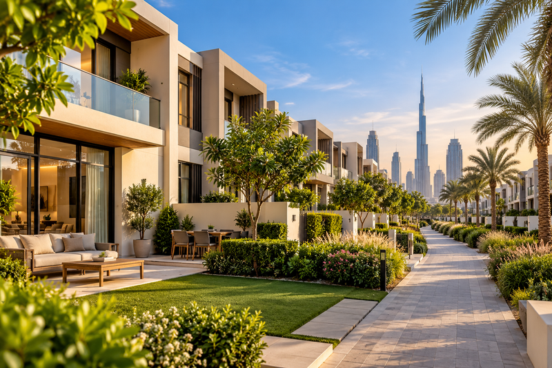 Why Townhouses Are Becoming the Hottest Property Type in Dubai