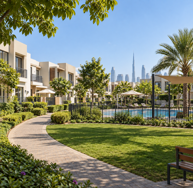 Affordable Townhouse Communities in Dubai